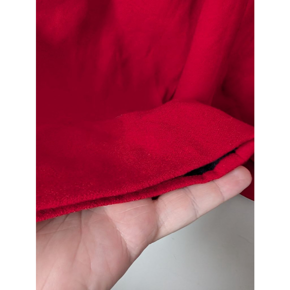 Kasper ASL Red Double-Breasted Blazer with Gold color buttons - Picture 9 of 11